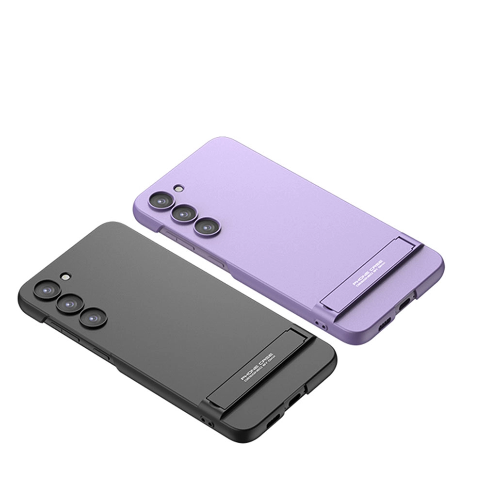 Galaxy Uyumlu S23 Plus Kılıf Zore Kamera Korumalı Dikey Standlı Ays Kapak