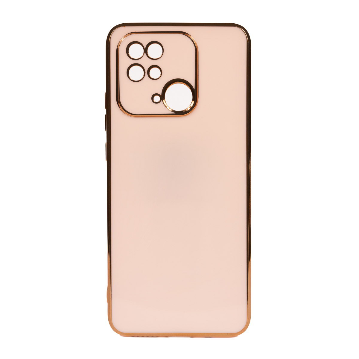 Xiaomi Uyumlu  Redmi 10C Kılıf Zore Bark Kapak-Rose gold