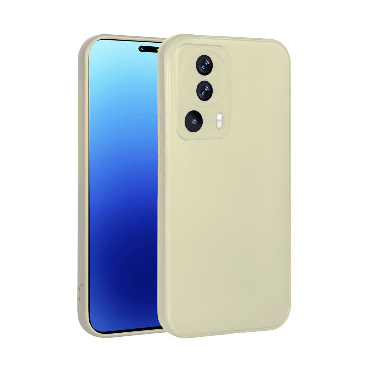 Xiaomi Uyumlu  Mi 13 Lite Kılıf Zore Premier Silikon Kapak-Gold