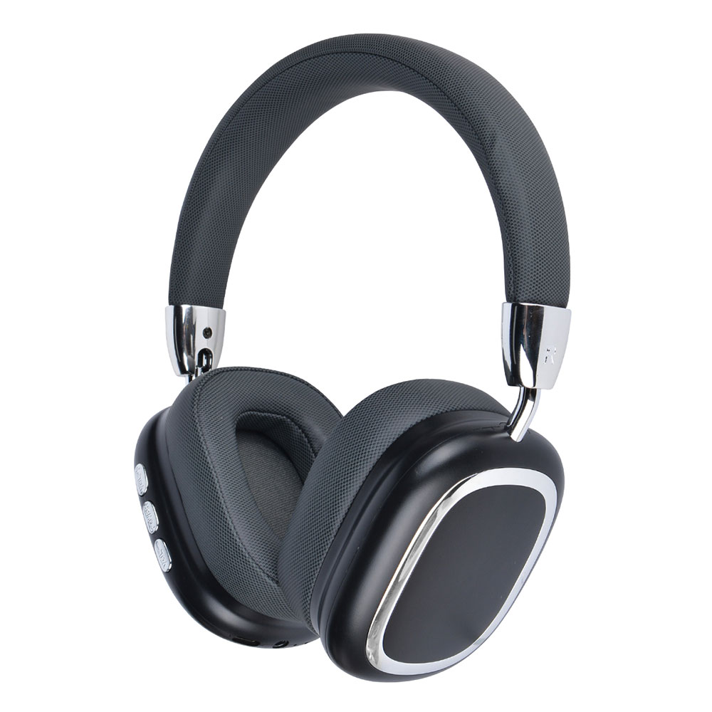 Zore B35 Ayarlanabilir ve Katlanabilir Kulak Üstü Bluetooth Kulaklık-Siyah