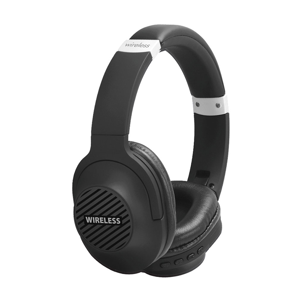 Zore BT850 Ayarlanabilir ve Katlanabilir 90 Derece Dönebilen Kulak Üstü Bluetooth Kulaklık-Siyah