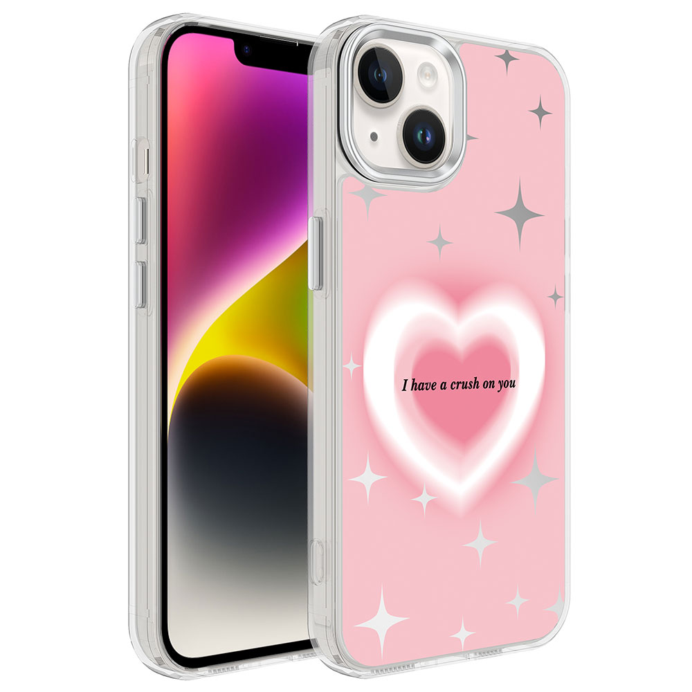 iPhone Uyumlu 13 Kılıf Airbagli Parlak Tasarımlı Zore Mimbo Kapak-No1