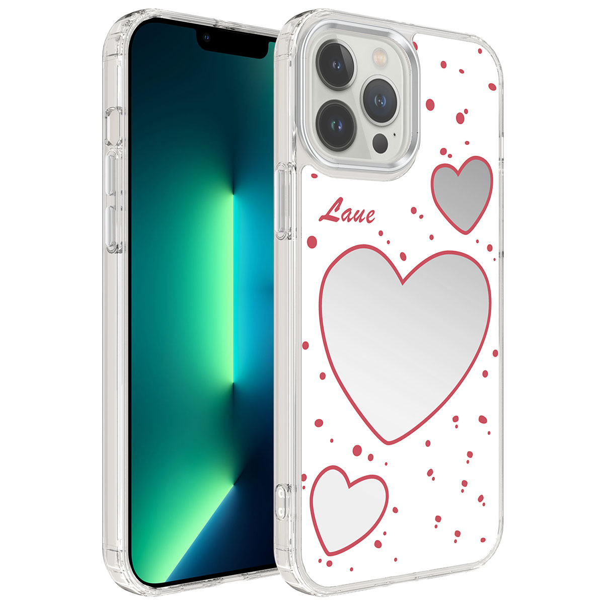 iPhone Uyumlu 13 Pro Max Kılıf Airbagli Parlak Tasarımlı Zore Mimbo Kapak-No3