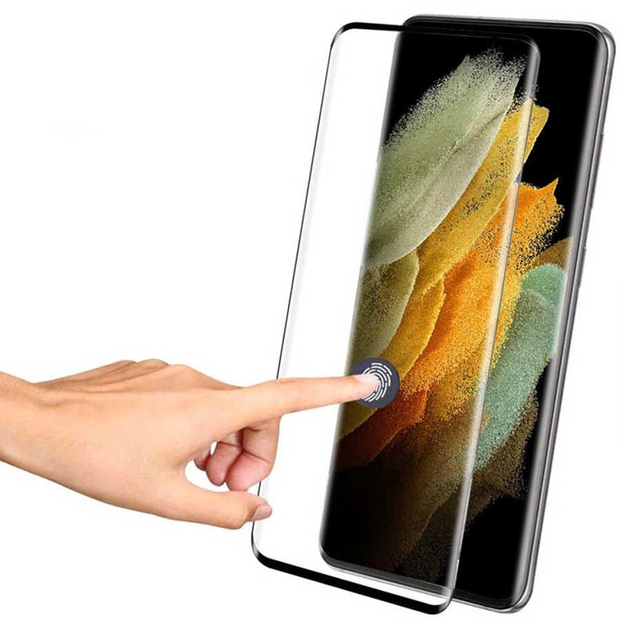 Galaxy Uyumlu S23 Ultra Zore Full Glue Kind Dias Cam Ekran Koruyucu