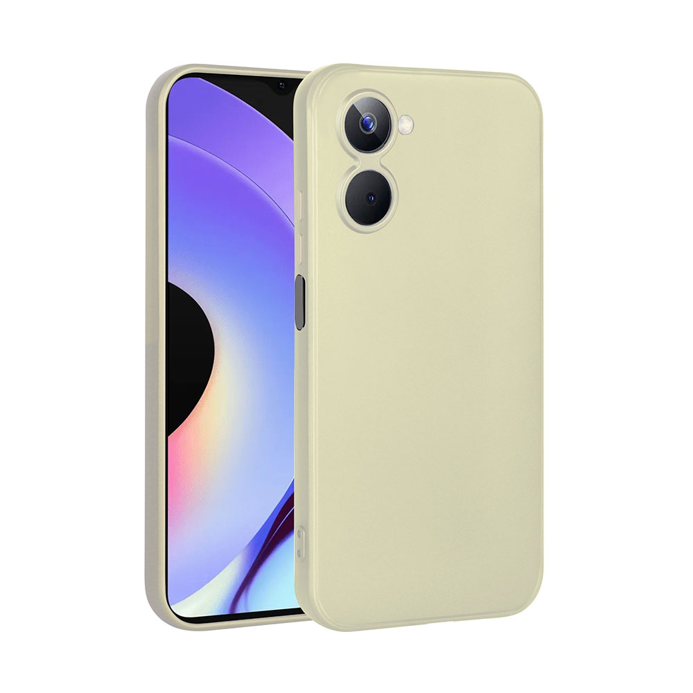 Realme 10 4G Kılıf Zore Premier Silikon Kapak-Gold
