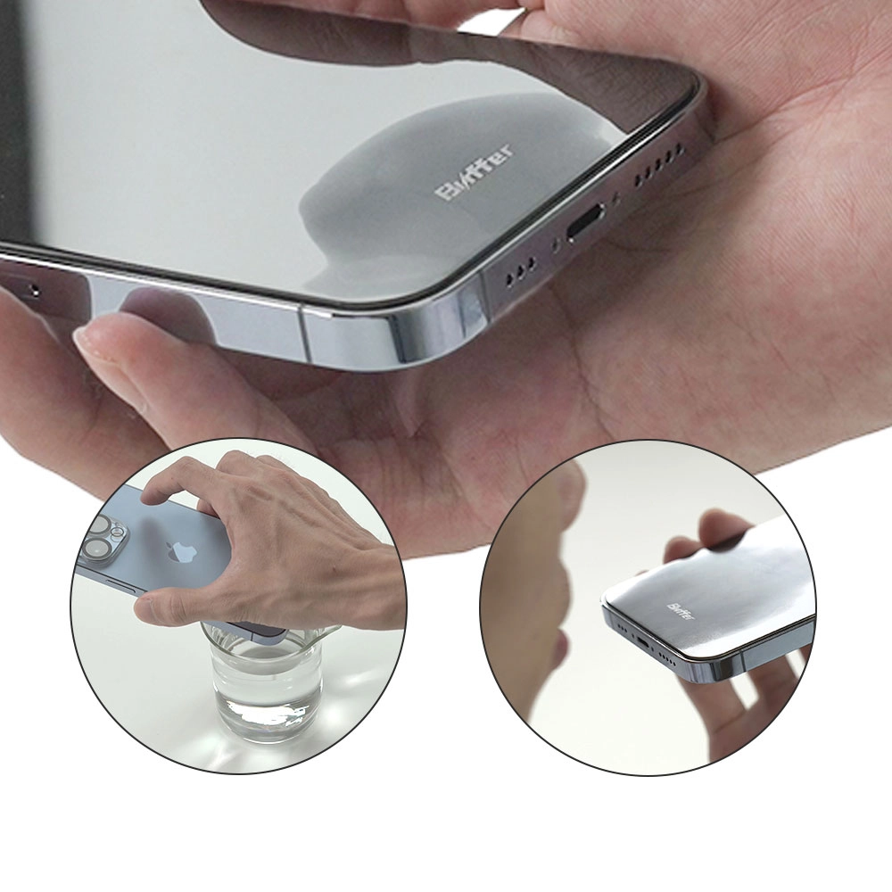 iPhone Uyumlu XR 6.1 Zore Hizalama Aparatlı Hadid Cam Cam Ekran Koruyucu