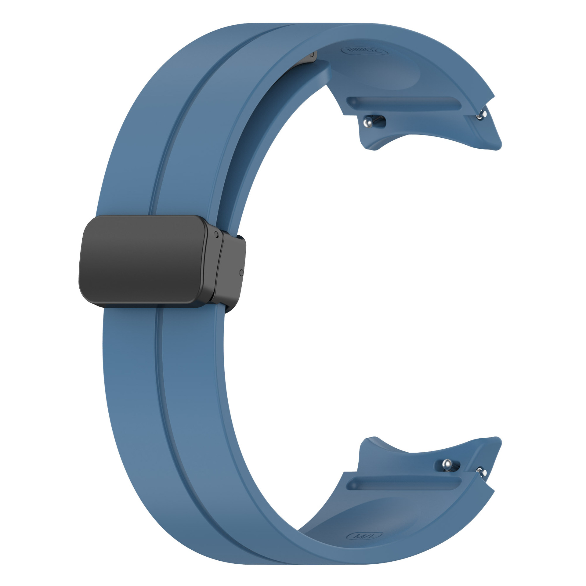 Galaxy Uyumlu Watch 4 44mm Zore KRD-84 Silikon Kordon-Mavi