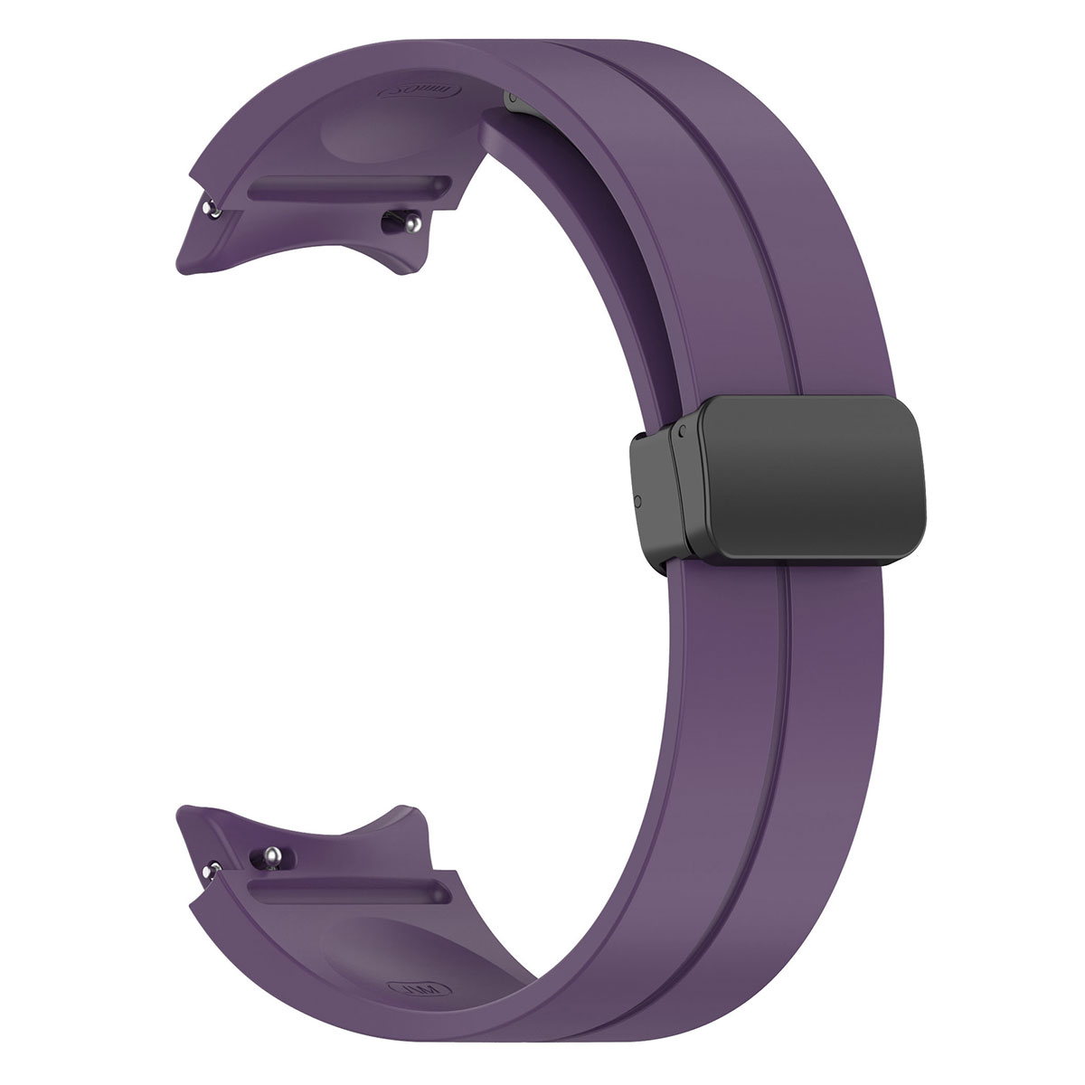 Galaxy Uyumlu Watch 4 44mm Zore KRD-84 Silikon Kordon-Mor