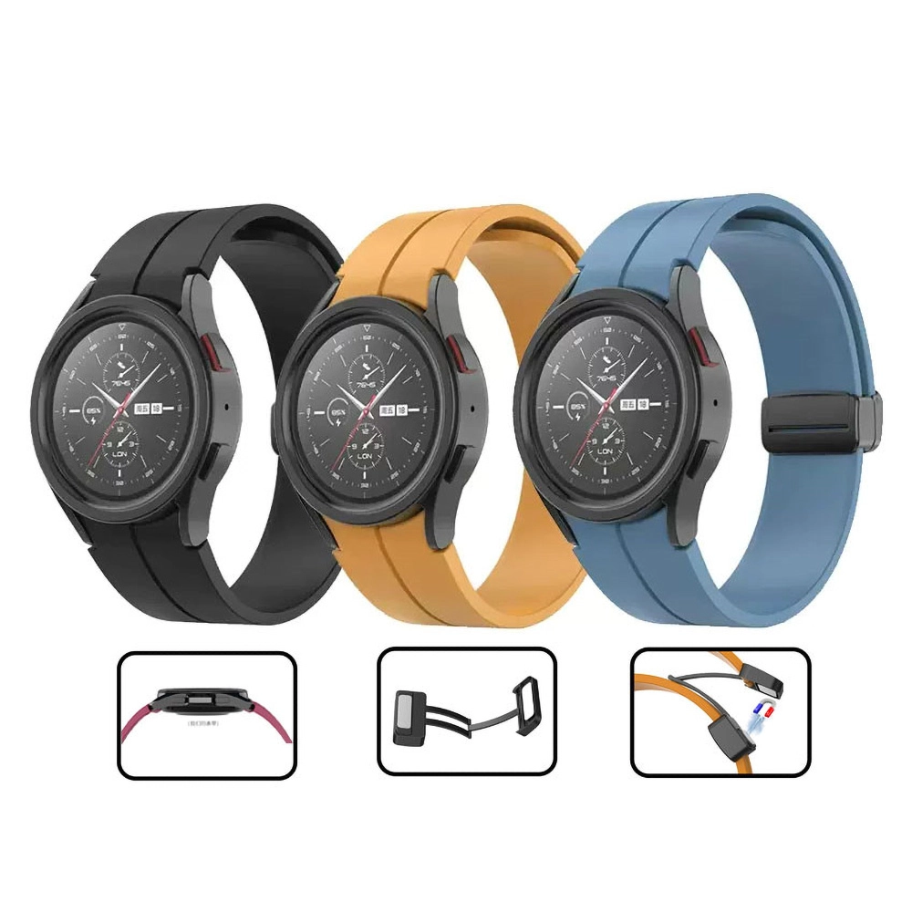 Galaxy Uyumlu Watch 5 44mm Zore KRD-84 Silikon Kordon