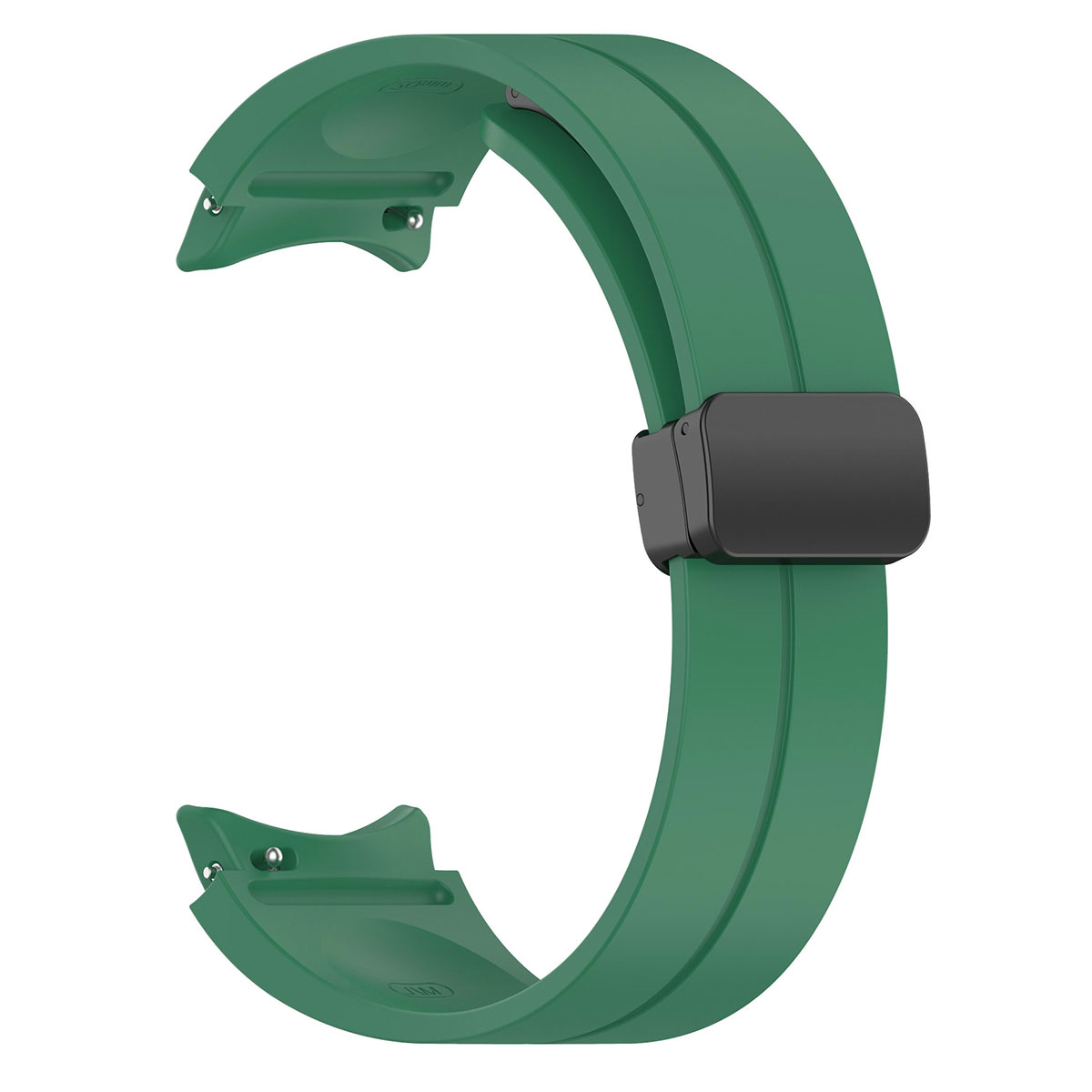 Galaxy Uyumlu Watch 4 Classic 42mm Zore KRD-84 Silikon Kordon-Yeşil