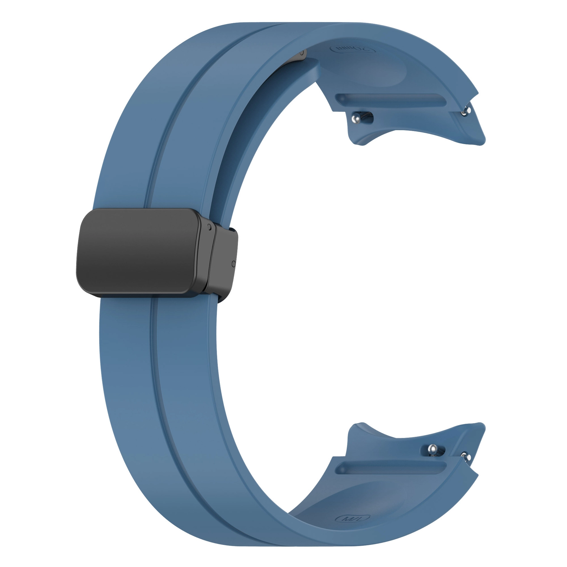 Galaxy Uyumlu Watch 5 Pro Zore KRD-84 Silikon Kordon-Mavi