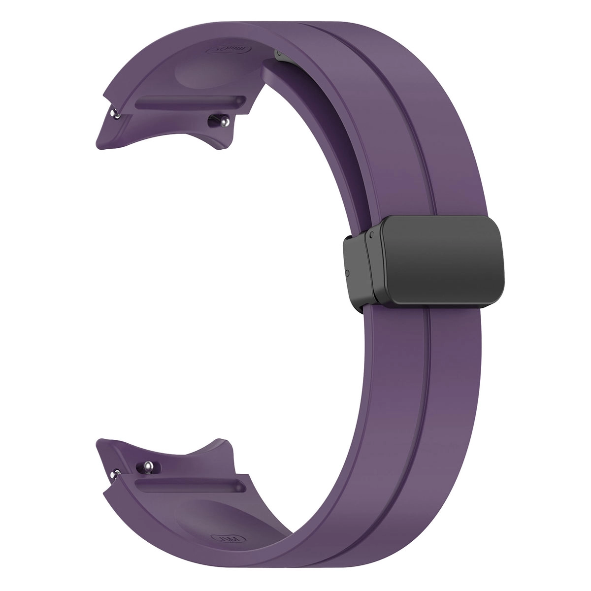 Galaxy Uyumlu Watch 5 Pro Zore KRD-84 Silikon Kordon-Mor
