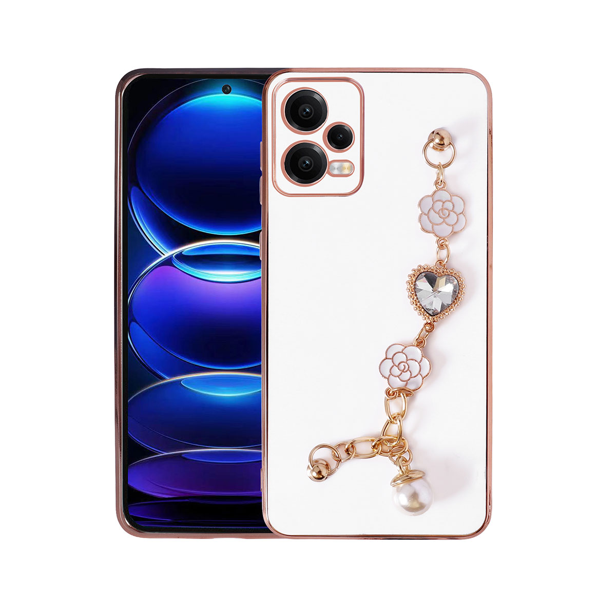 Xiaomi Uyumlu  Redmi Note 12 4G Kılıf El Tutamaçlı Kamera Korumalı Zore Taka Silikon Kapak