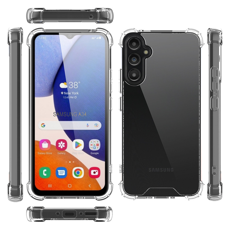 Galaxy Uyumlu A14 Kılıf Zore Nitro Anti Shock Silikon