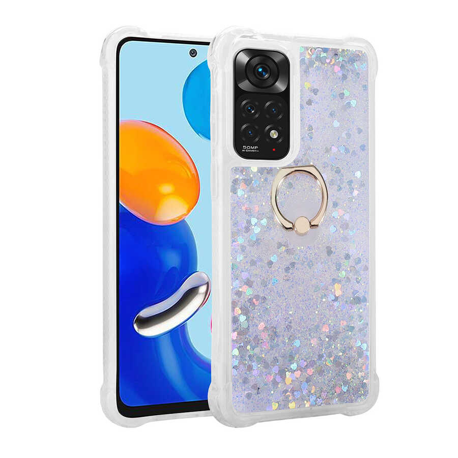 Xiaomi Uyumlu  Redmi Note 12 4G Kılıf Zore Milce Kapak-Gümüş