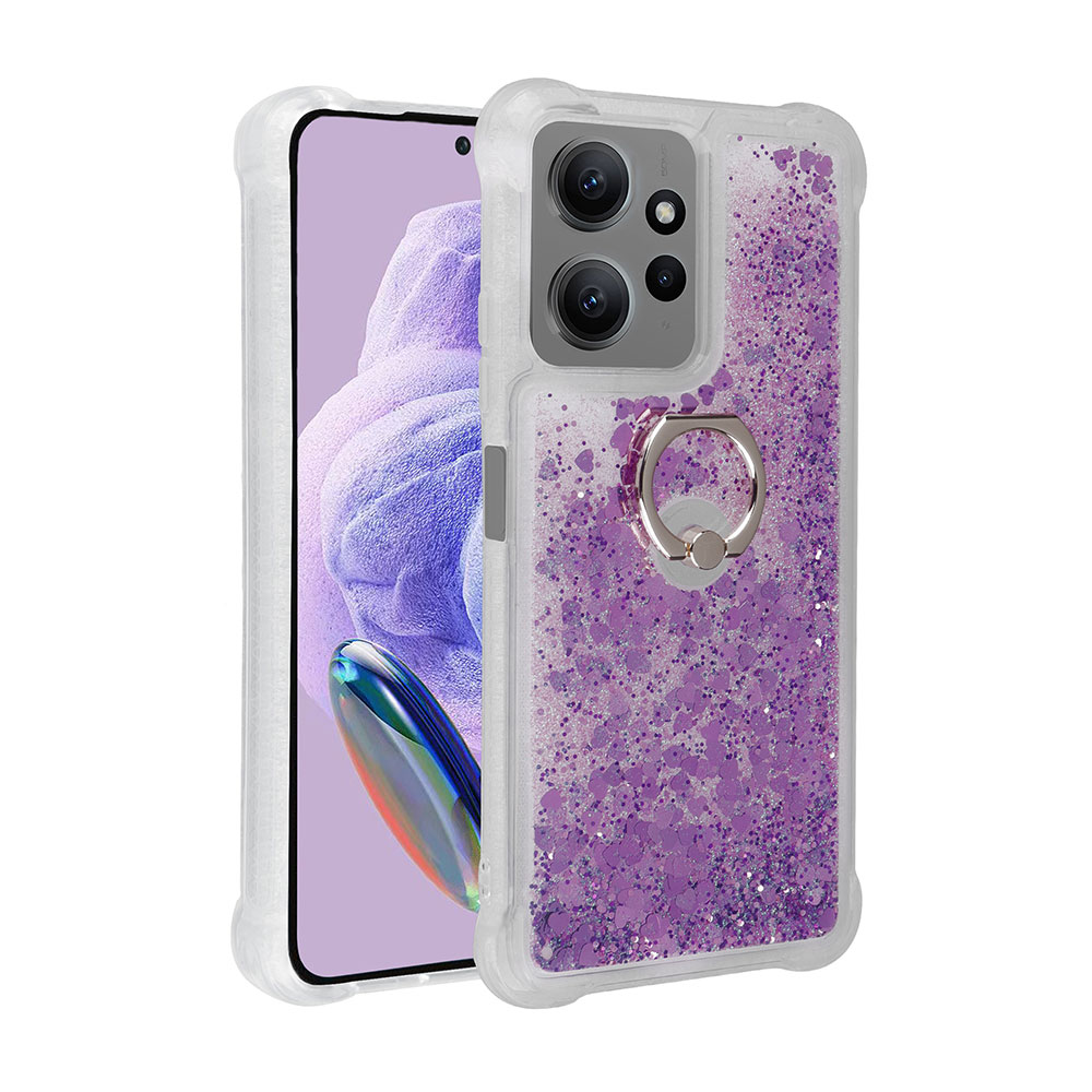 Xiaomi Uyumlu  Redmi Note 12 Pro 4G Kılıf Zore Milce Kapak-Mor