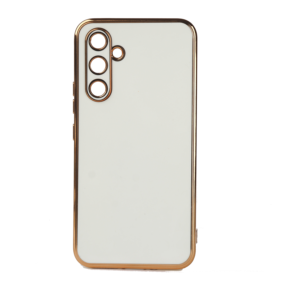 Galaxy Uyumlu M14 Kılıf Zore Bark Kapak-Beyaz