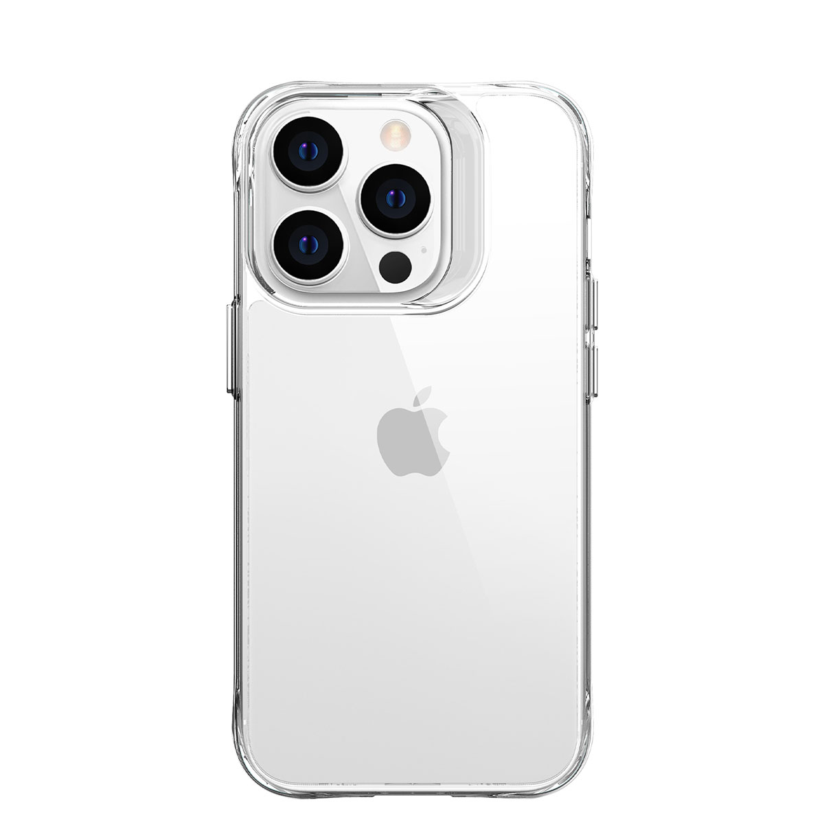 iPhone Uyumlu 14 Pro Max Kılıf Zore Şeffaf Ultra İnce Airbag Tasarımlı Okka Kapak