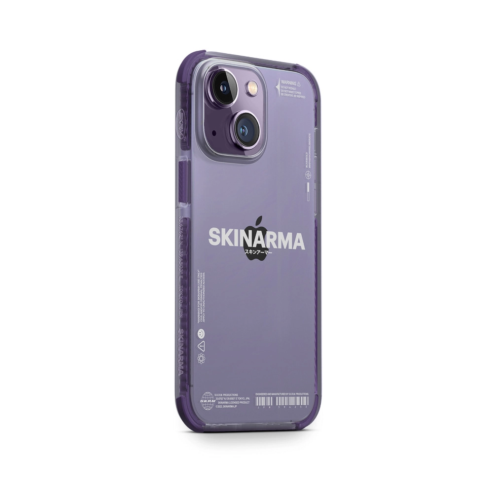 iPhone Uyumlu 14 Kılıf SkinArma Şeffaf Airbag Tasarımlı Iro Kapak