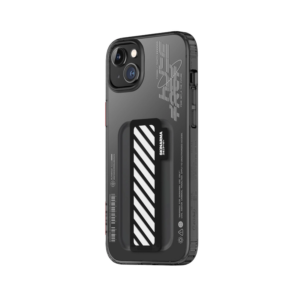 iPhone Uyumlu 14 Plus Kılıf SkinArma Şeffaf Desenli Kaze Kapak