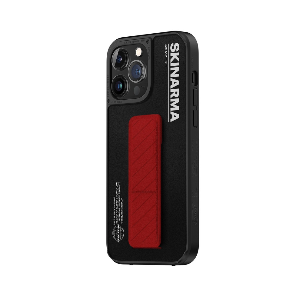 iPhone Uyumlu 14 Pro Max Kılıf SkinArma Standlı Deri Görünümlü Gyo Kapak