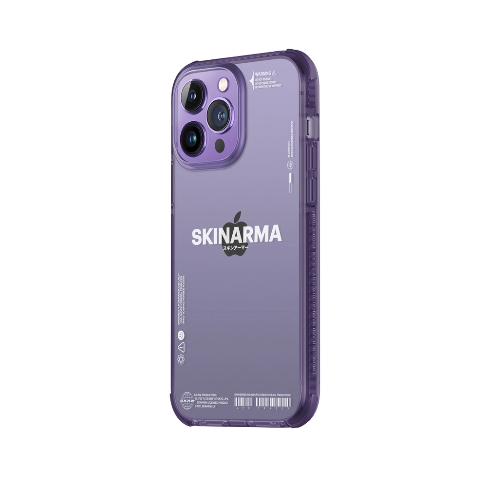iPhone Uyumlu 14 Pro Max Kılıf SkinArma Şeffaf Airbag Tasarımlı Iro Kapak