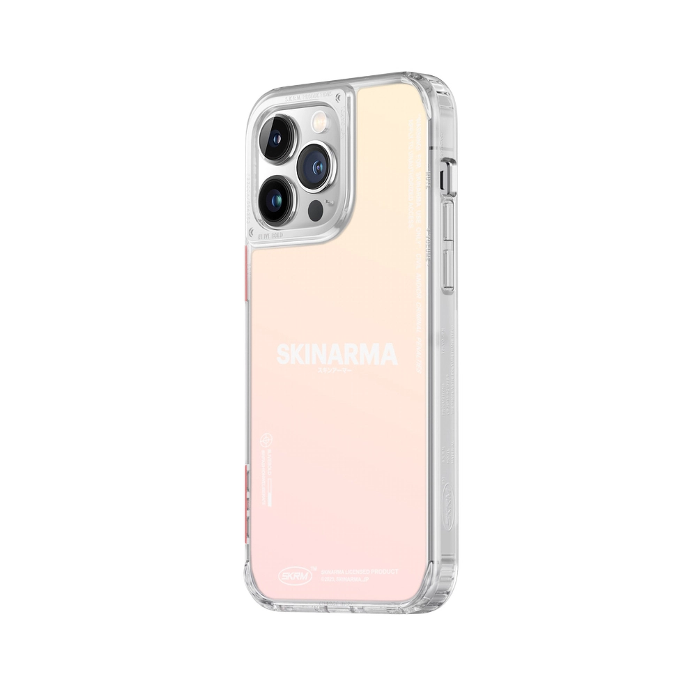 iPhone Uyumlu 14 Pro Max Kılıf SkinArma Şeffaf Airbag Tasarımlı Boyun Askılı Kiru Kapak