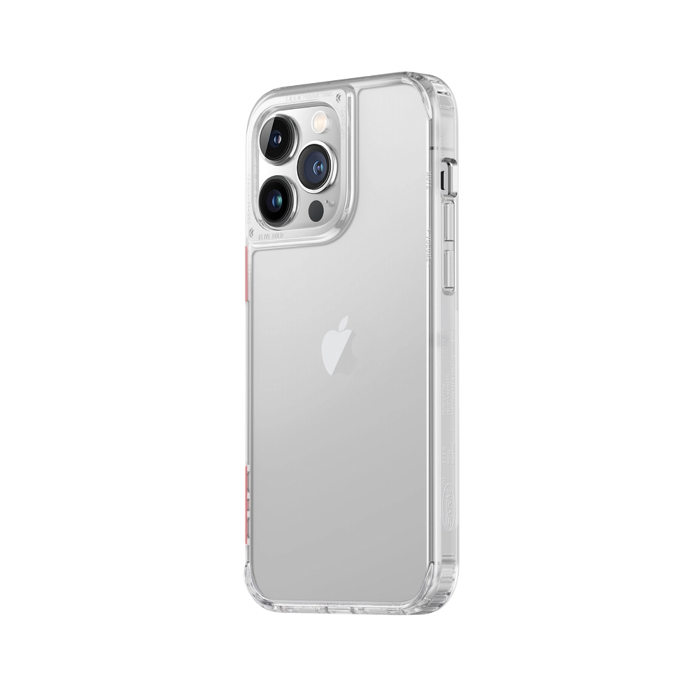 iPhone Uyumlu 14 Pro Max Kılıf SkinArma Şeffaf Airbag Tasarımlı Saido Kapak