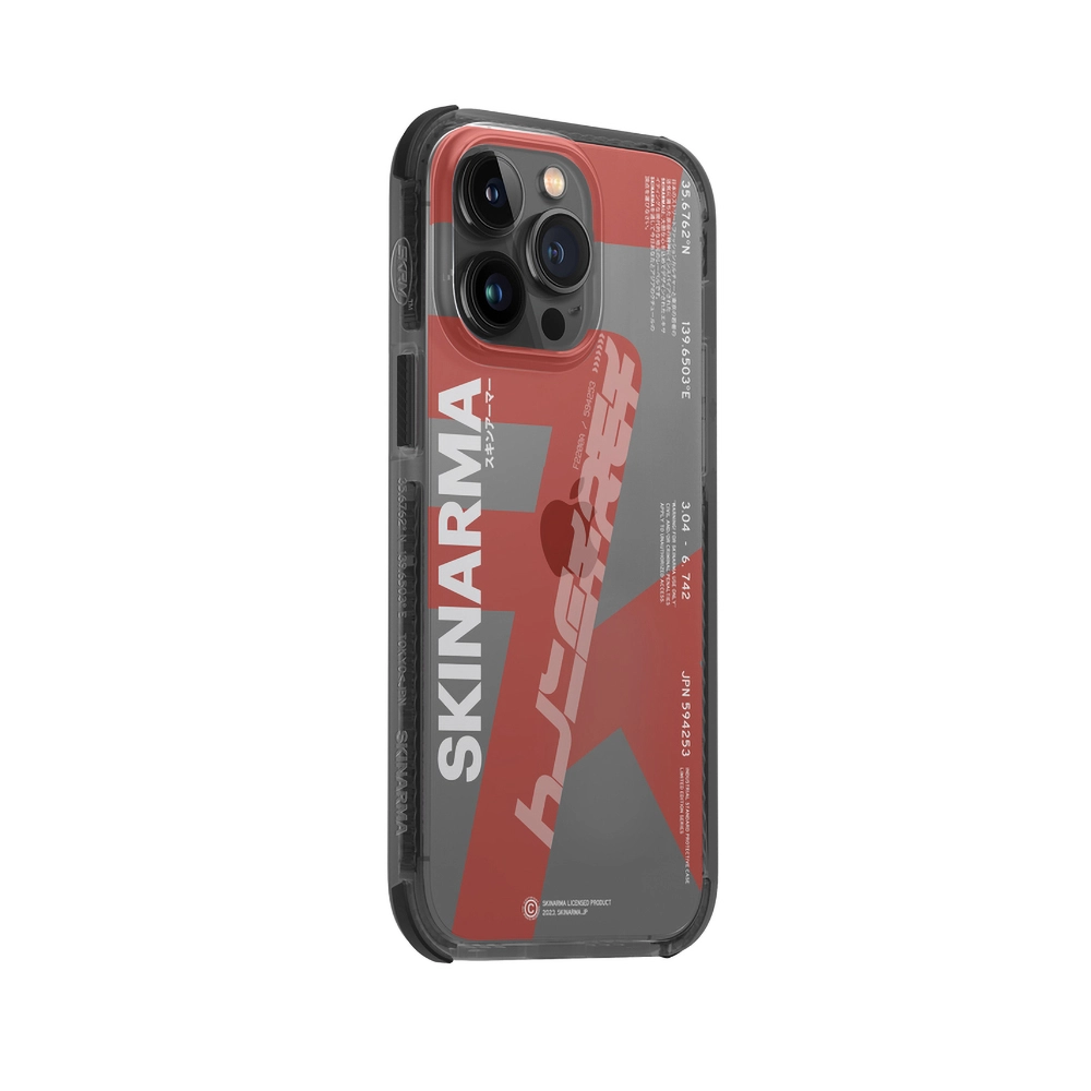 iPhone Uyumlu 14 Pro Kılıf SkinArma Şeffaf Airbag Tasarımlı Raku Kapak