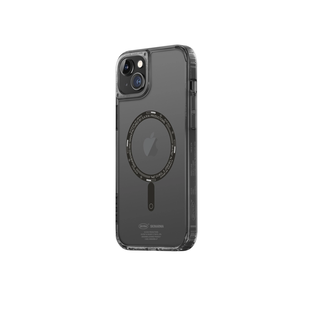 iPhone Uyumlu 14 Kılıf SkinArma Şeffaf Airbag Tasarımlı M-safe Şarj Özellikli Saido Kapak