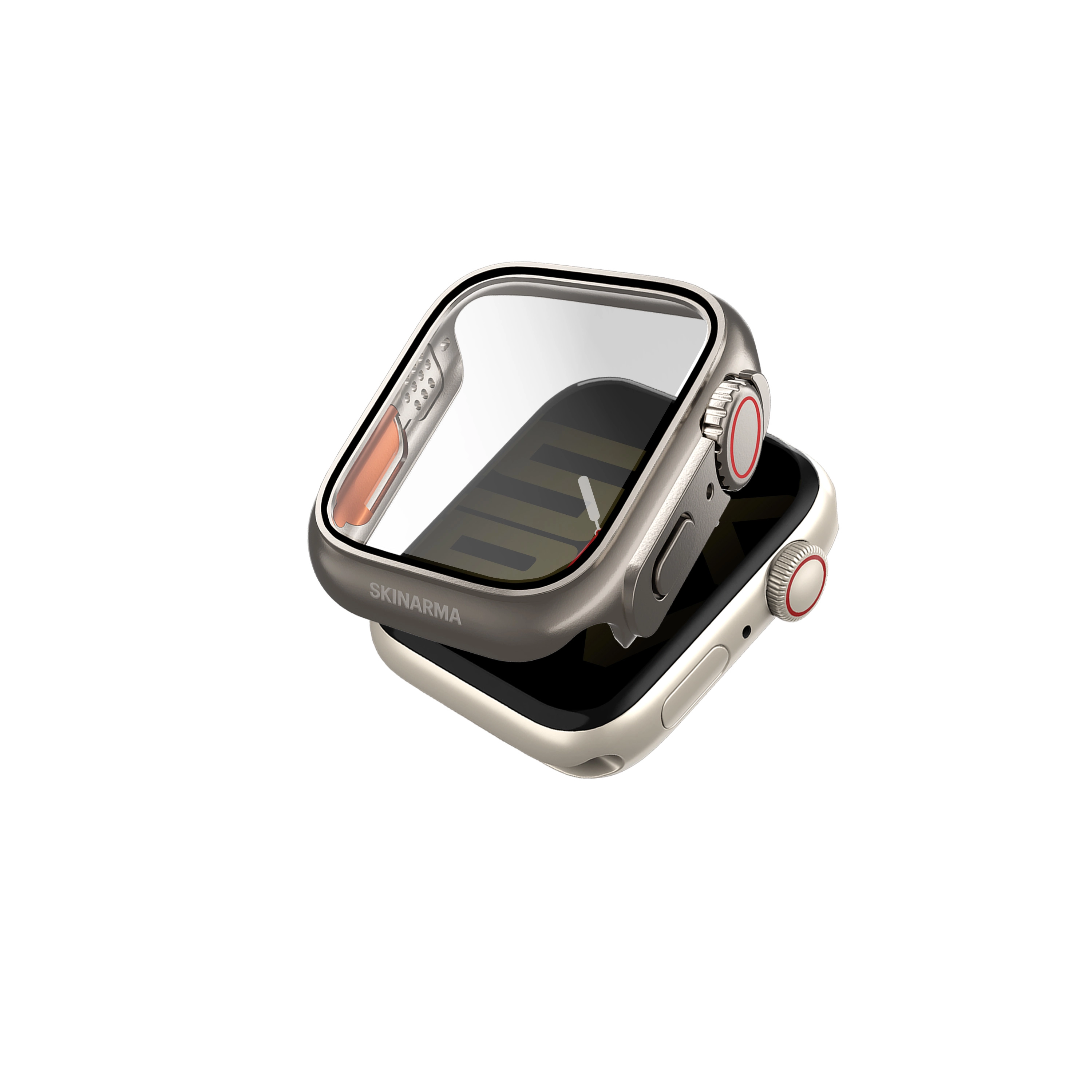 Watch 44mm SkinArma Gado Pro Dijital Taç Korumalı Kasa ve Ekran Koruyucu