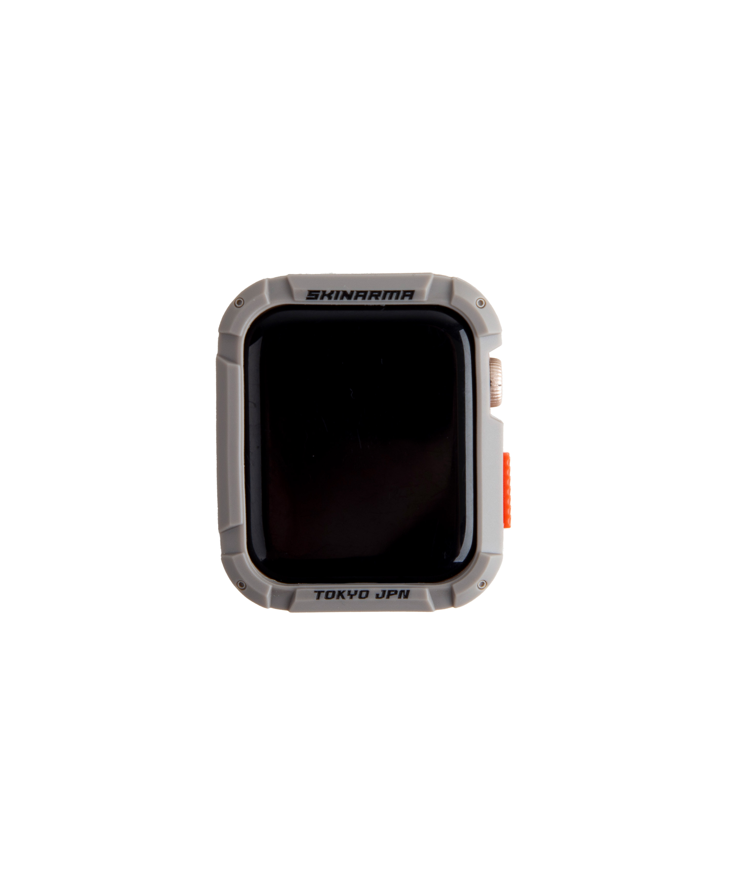 Watch 44mm SkinArma Kurono Buzlu Tasarım Sert PC Kasa Koruyucu-Koyu gri