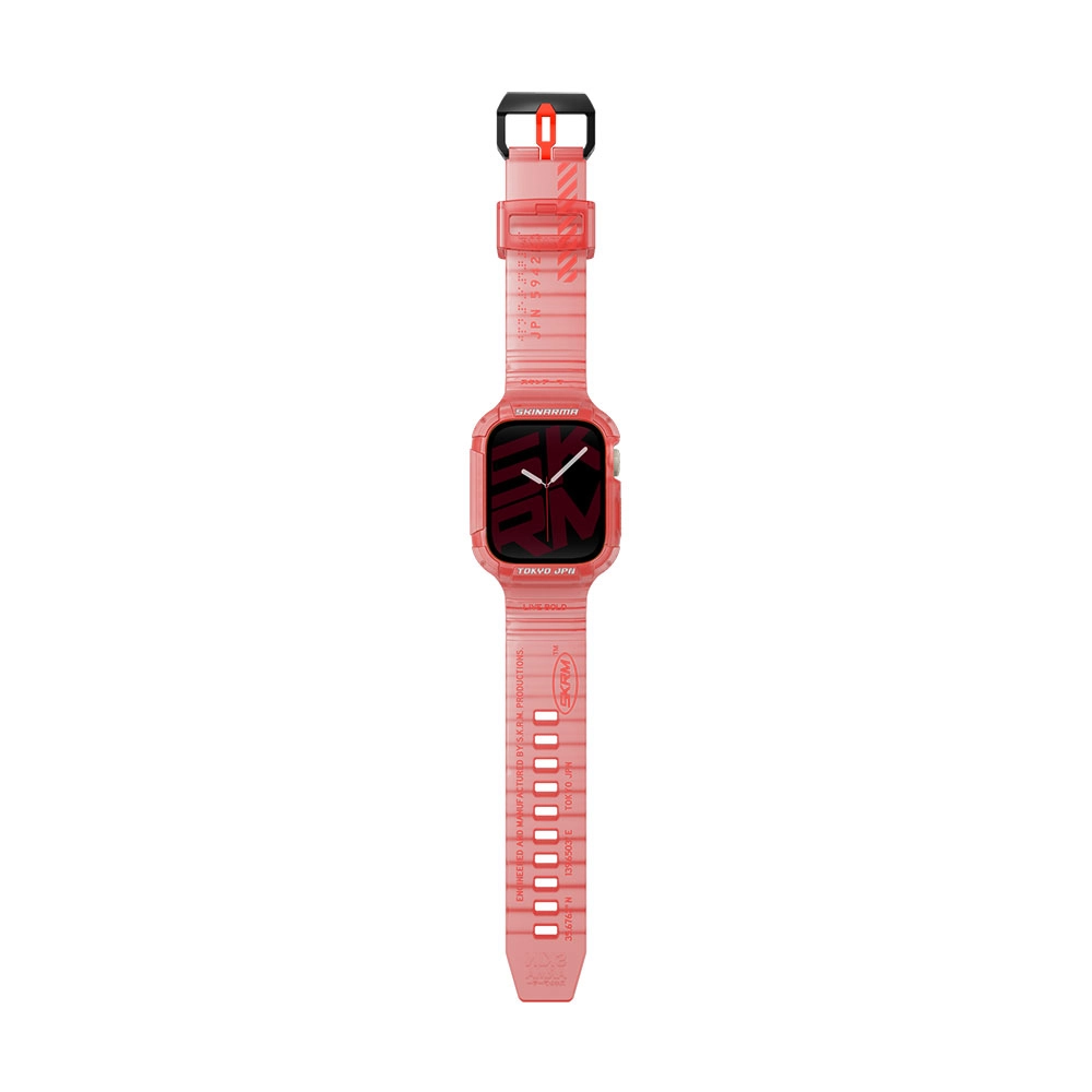 Watch 7 45mm SkinArma Saido Sert PC Kasa Koruyuculu Silikon Kordon