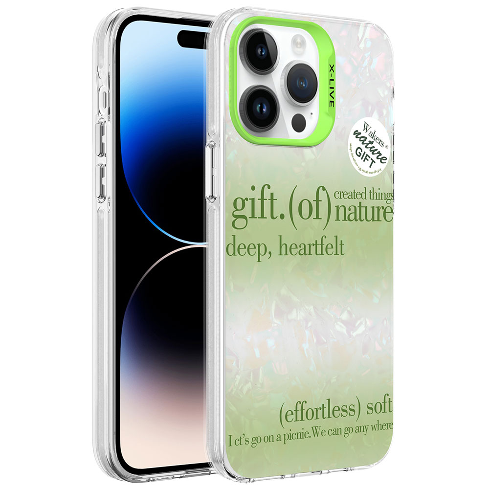 iPhone Uyumlu 14 Pro Max Kılıf Mermer Desenli Zore Marbello Kapak