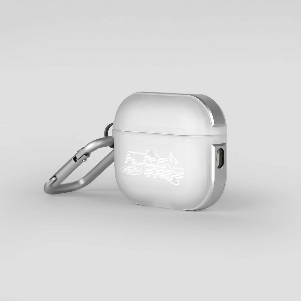 Airpods Uyumlu Pro 2 Kılıf SkinArma Transparan Mat Tasarım Kinzoku Kılıf