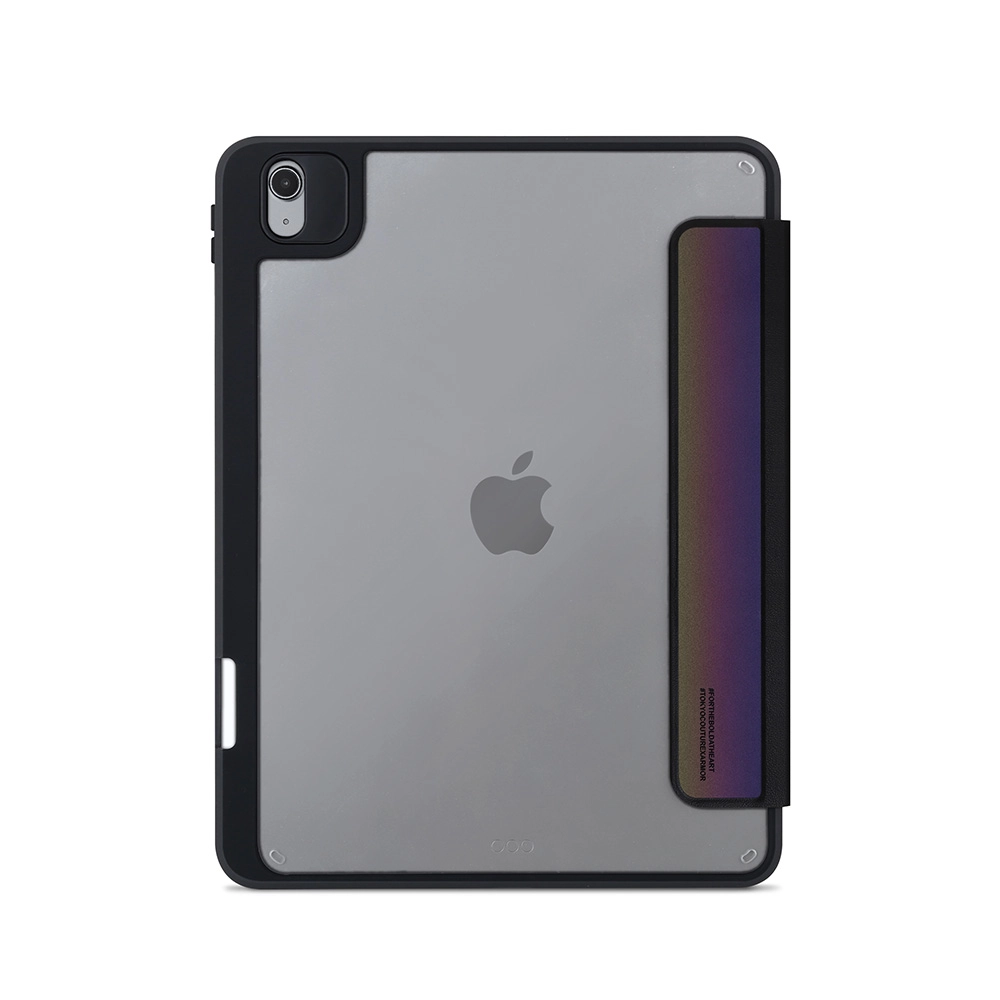 iPad Uyumlu Air 10.9 2020 (4.Nesil) Kılıf SkinArma Holografik Tasarımlı Arkası Şeffaf Çıkarılabilir Magnetik Kira Kobai Kılıf