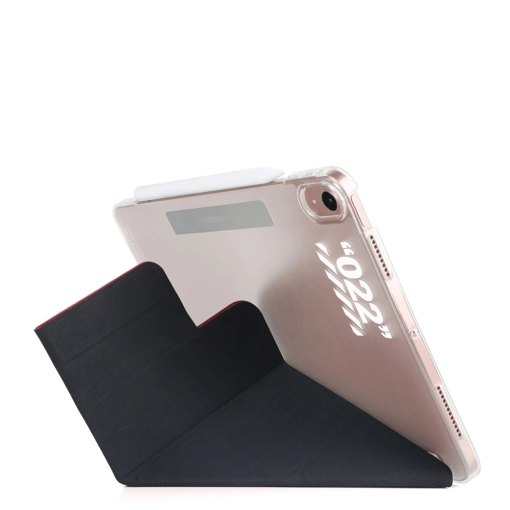 iPad Uyumlu Air 10.9 2020 (4.Nesil) Kılıf SkinArma Kalemlikli Arkası Şeffaf Standlı Magnetik Taihi Sora Kılıf