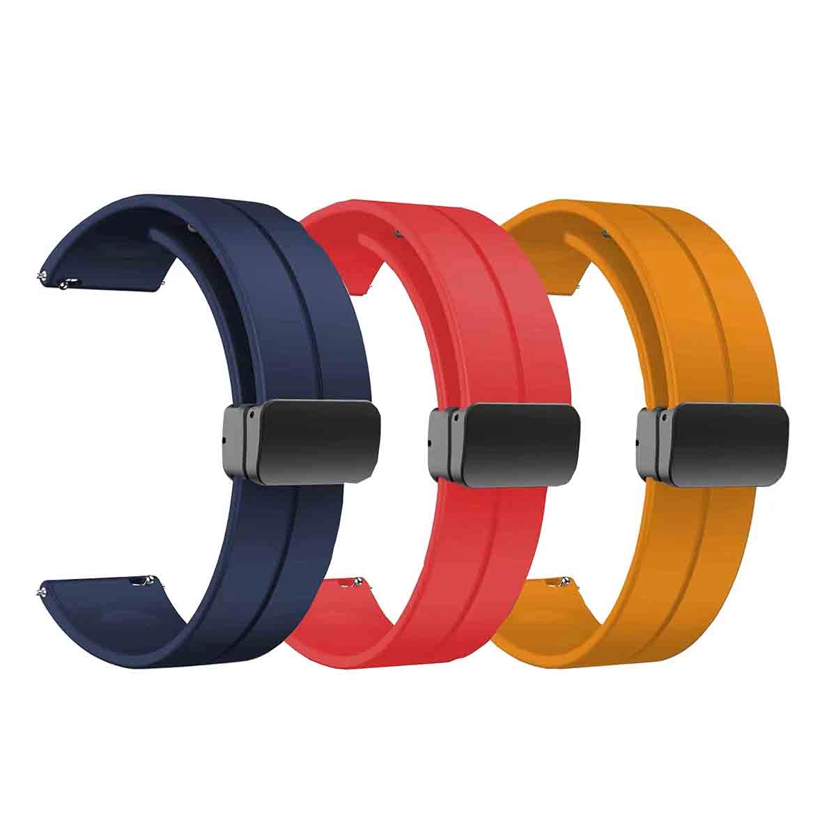 Huawei Uyumlu GT2 46mm KRD-84 22mm Silikon Kordon