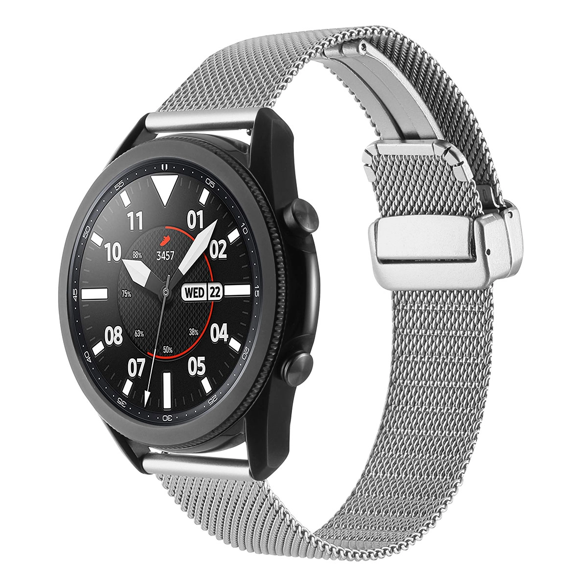 Xiaomi Uyumlu  Amazfit GTR 47mm Zore KRD-85 22mm Metal Kordon