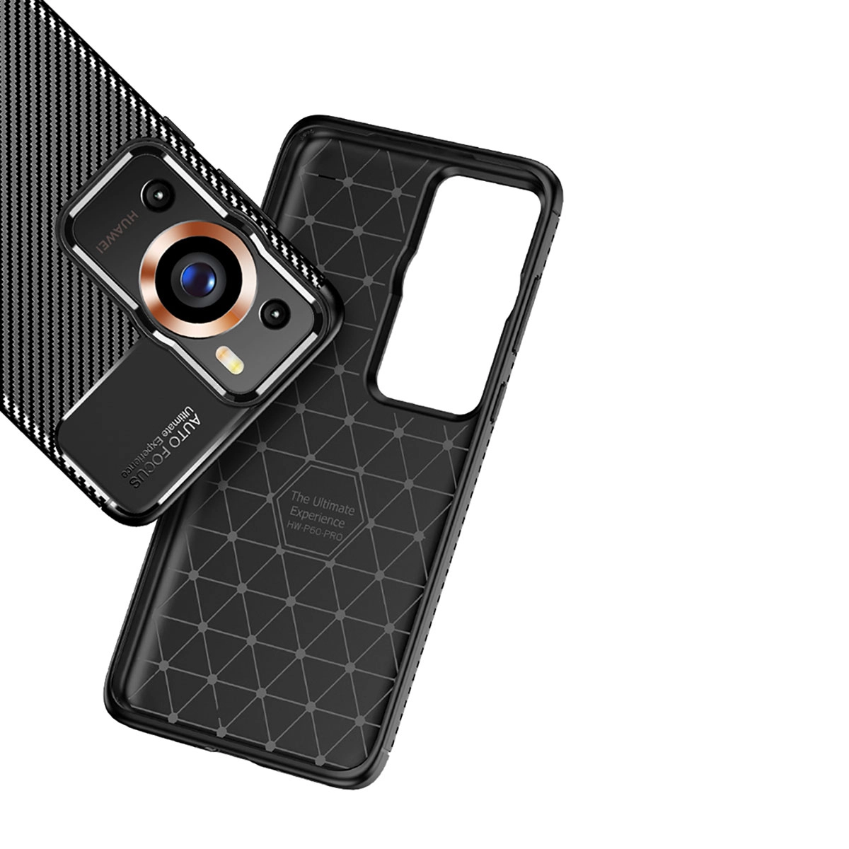 Huawei Uyumlu P60 Pro Kılıf Zore Negro Silikon Kapak
