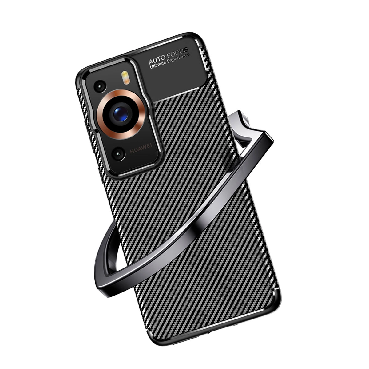 Huawei Uyumlu P60 Pro Kılıf Zore Negro Silikon Kapak