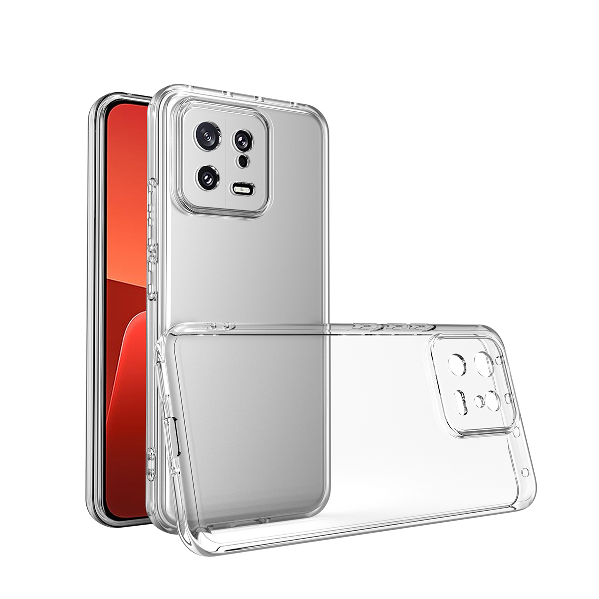 Xiaomi Uyumlu  Mi 13 Pro Kılıf Zore Kamera Korumalı Süper Silikon Kapak
