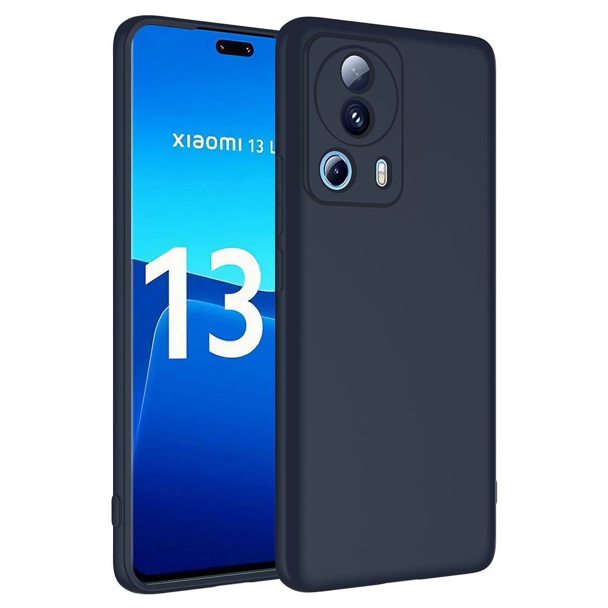 Xiaomi Uyumlu  Mi 13 Lite Kılıf Zore Mara Lansman Kapak-Lacivert