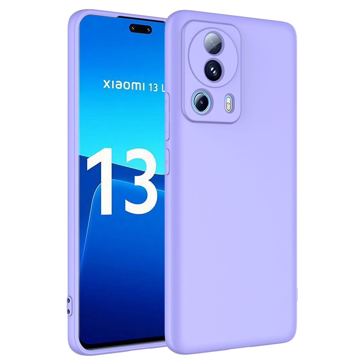 Xiaomi Uyumlu  Mi 13 Lite Kılıf Zore Mara Lansman Kapak-Lila