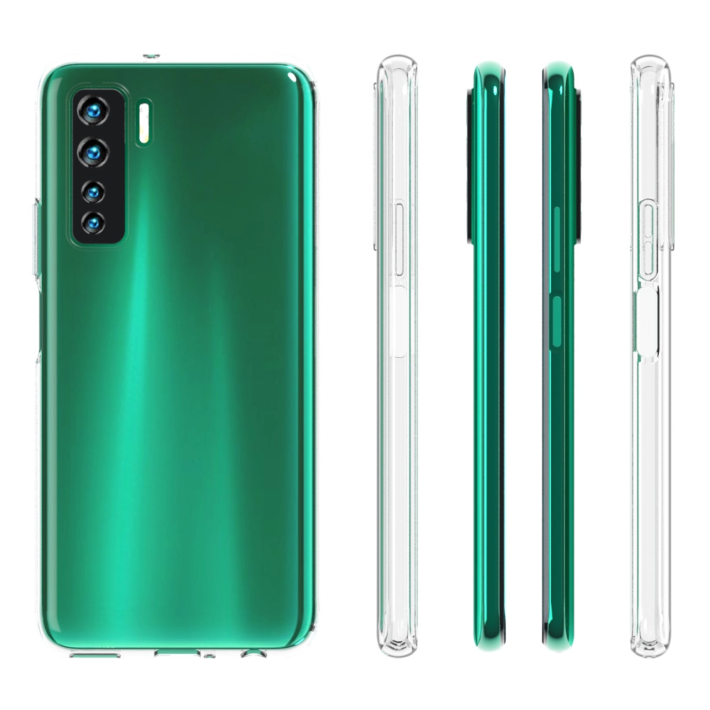Huawei Uyumlu P40 Lite 5G Kılıf Zore Süper Silikon Kapak