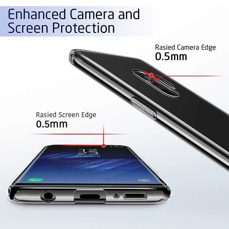 Galaxy Uyumlu S9 Plus Kılıf Zore İmax Silikon Kamera Korumalı