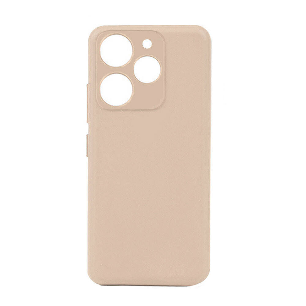 Tecno Spark 10 Pro Kılıf Zore Biye Silikon-Pembe açık