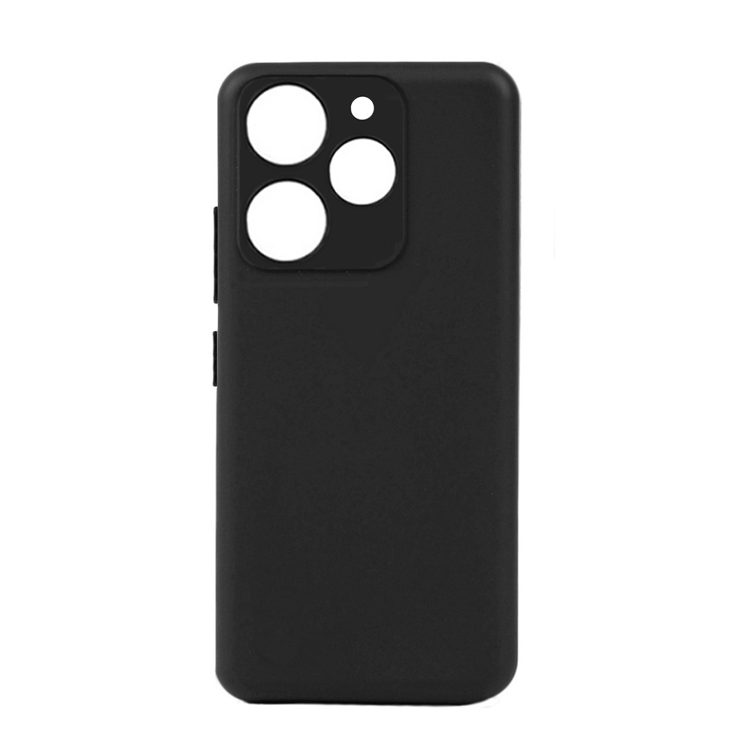 Tecno Spark 10 Pro Kılıf Zore Biye Silikon-Siyah
