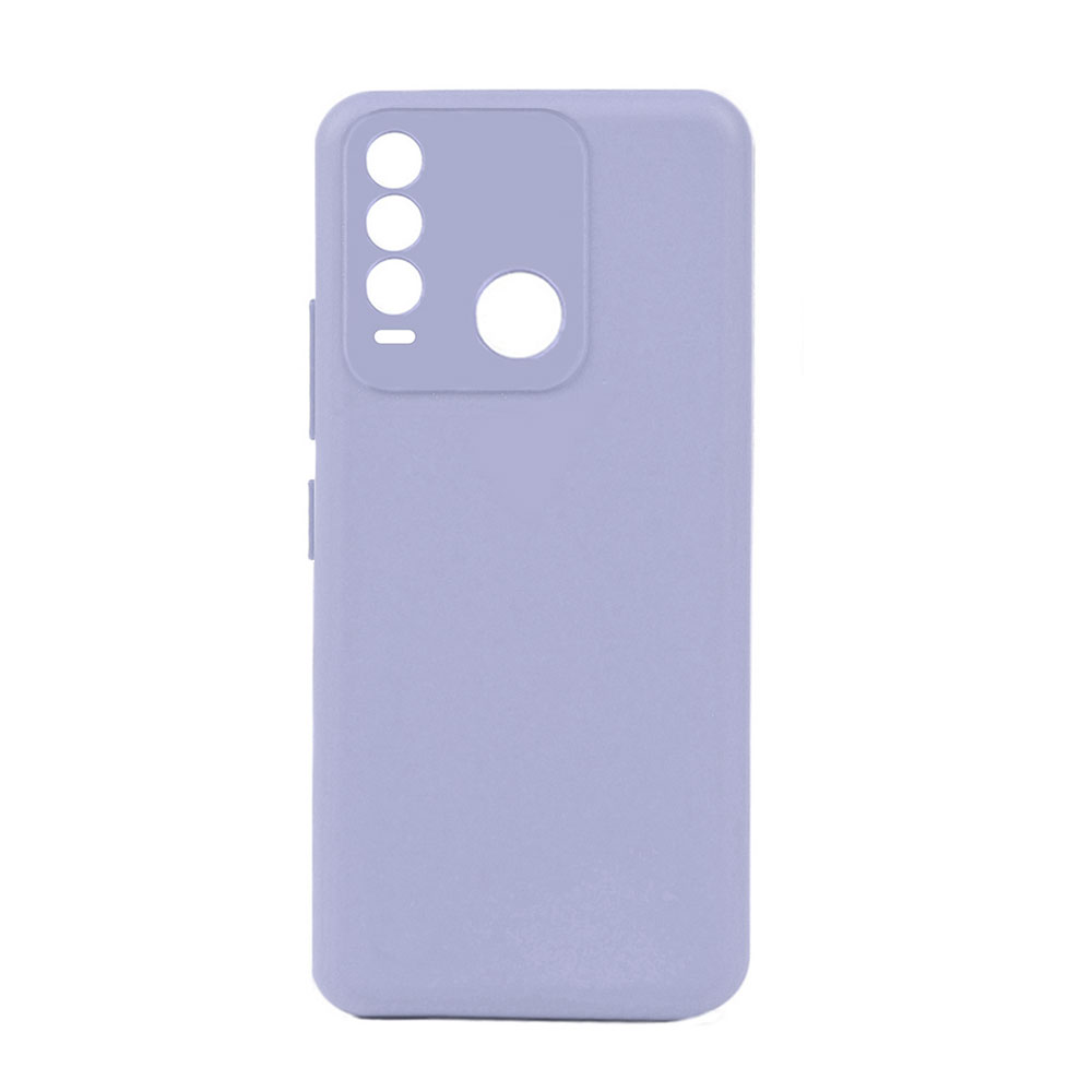 Tecno Spark 8T Kılıf Zore Biye Silikon-Lila