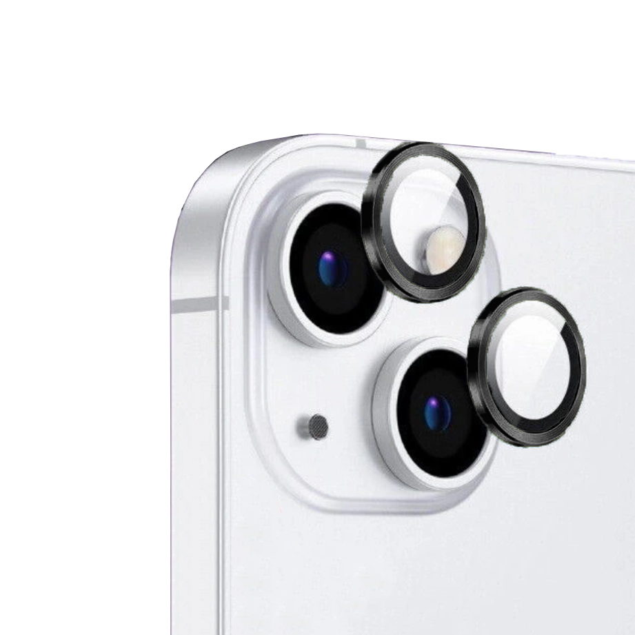 iPhone Uyumlu 13 Mini Zore CL-12 Premium Safir Parmak İzi Bırakmayan Anti-Reflective Kamera Lens Koruyucu-Siyah
